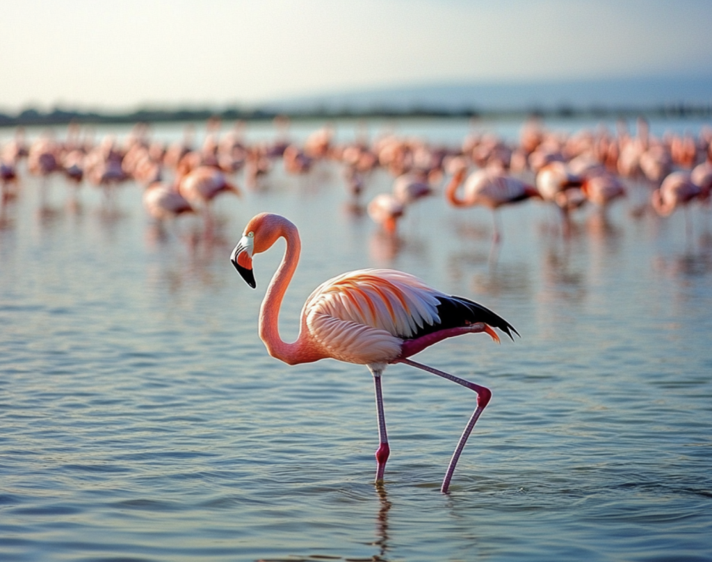 Pink lake